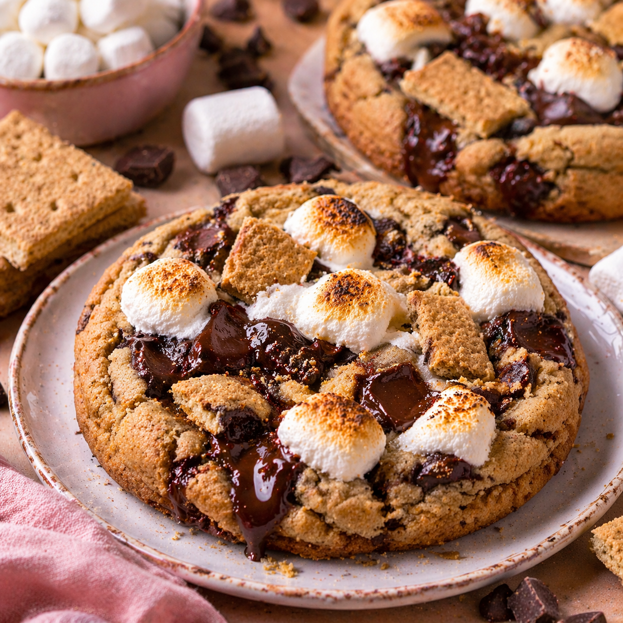 S’mores Campfire Cookie 🔥